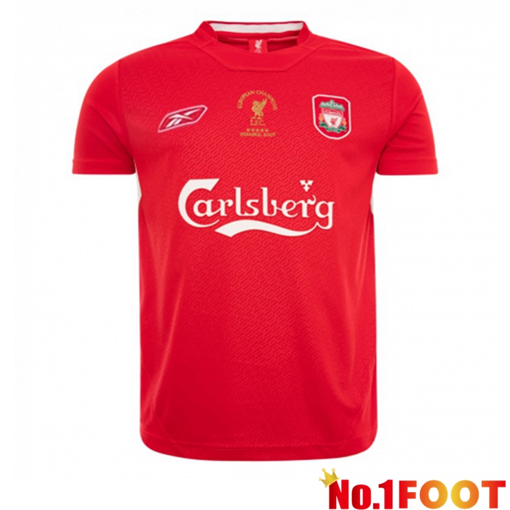 FC Liverpool Champion League Retro Red 2005