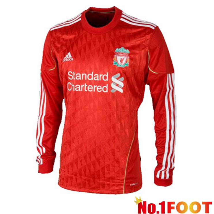 FC Liverpool Retro Home Jersey Long sleeve Red 2011-2012