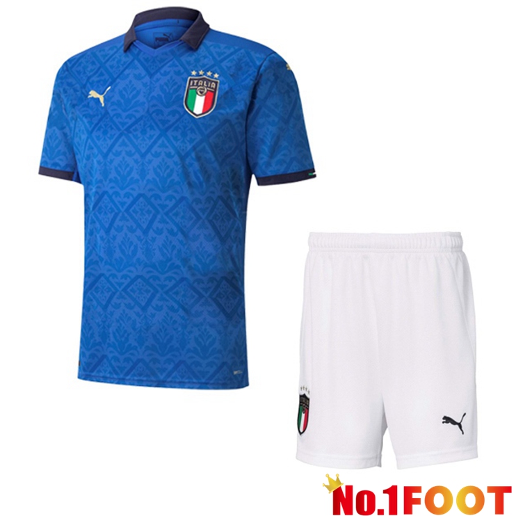 Italy Kidss Home Jersey 2020/2021