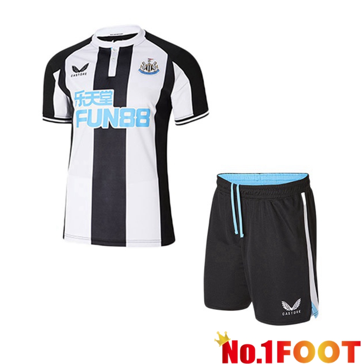 Newcastle United Kids Home Jersey Black/White 2021/22