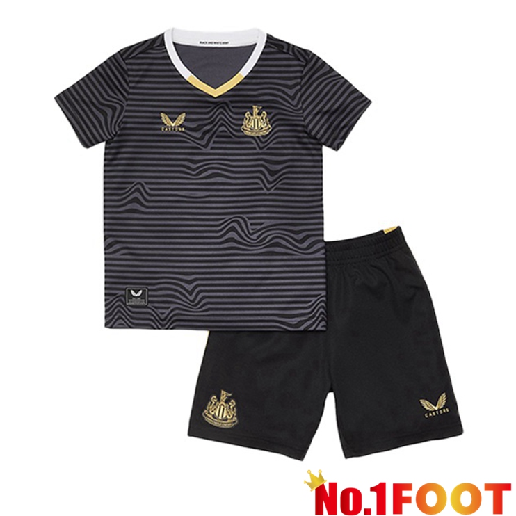 Newcastle United Kids Away Jersey Black 2021/22