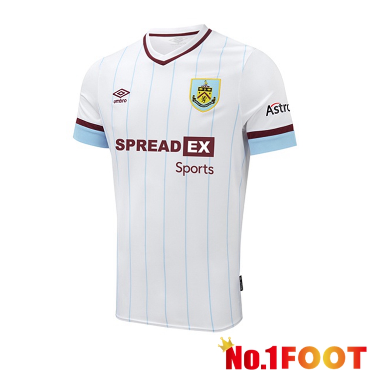 Burnley Away Jersey White Marron 2021/22