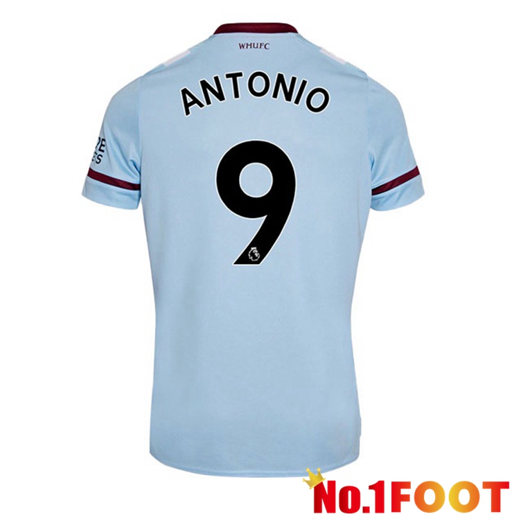 West Ham United (ANTONIO 9) Away Jersey Blue 2021/22