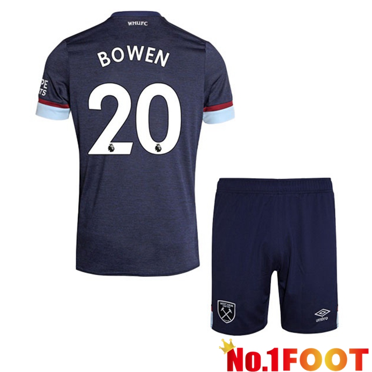 West Ham United (BOWEN 20) Kids Third Jersey Blue 2021/22