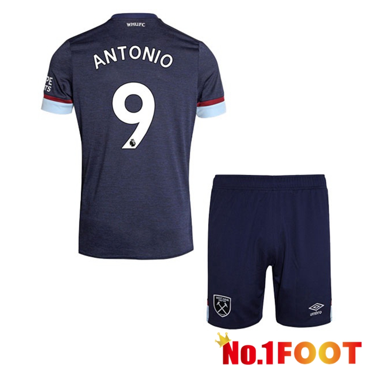 West Ham United (ANTONIO 9) Kids Third Jersey Blue 2021/22