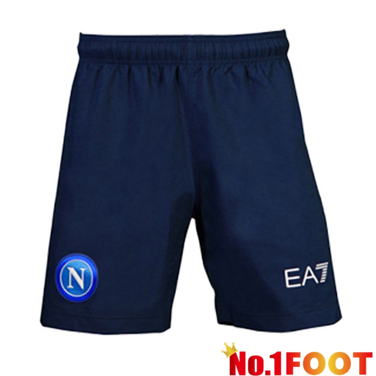 SSC Napoli Third Football shorts Blue 2021-2022