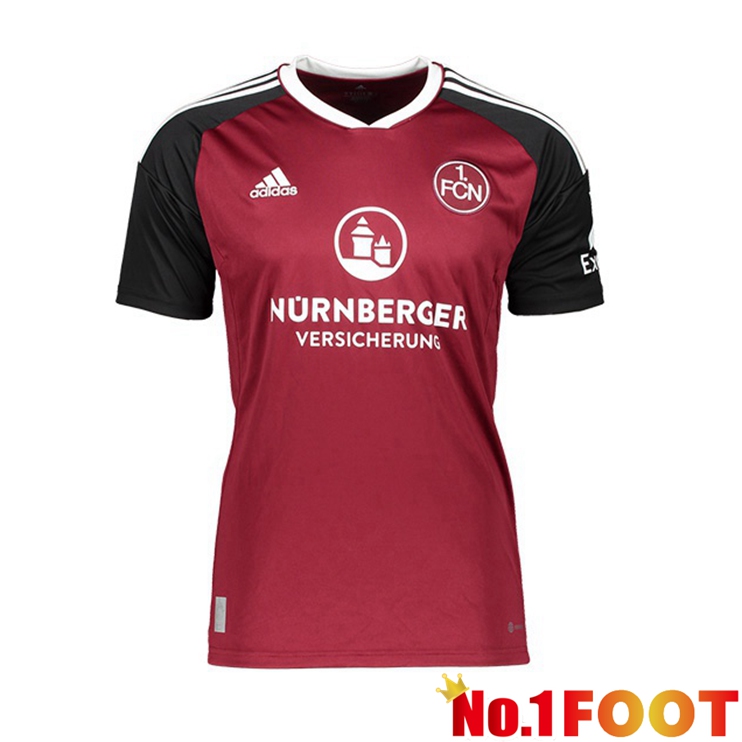 1. FC Nürnberg Football Jerseys Home Red 2022-2023