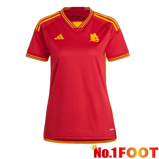 AS Roma Womens Football Jersey Home Red 2023/2024