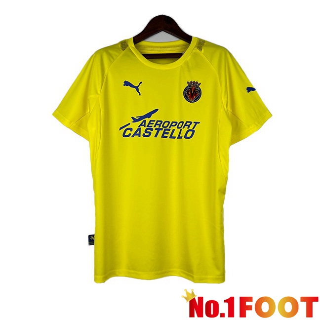 Villarreal Retro Football Jersey Home Yellow 2005-2006