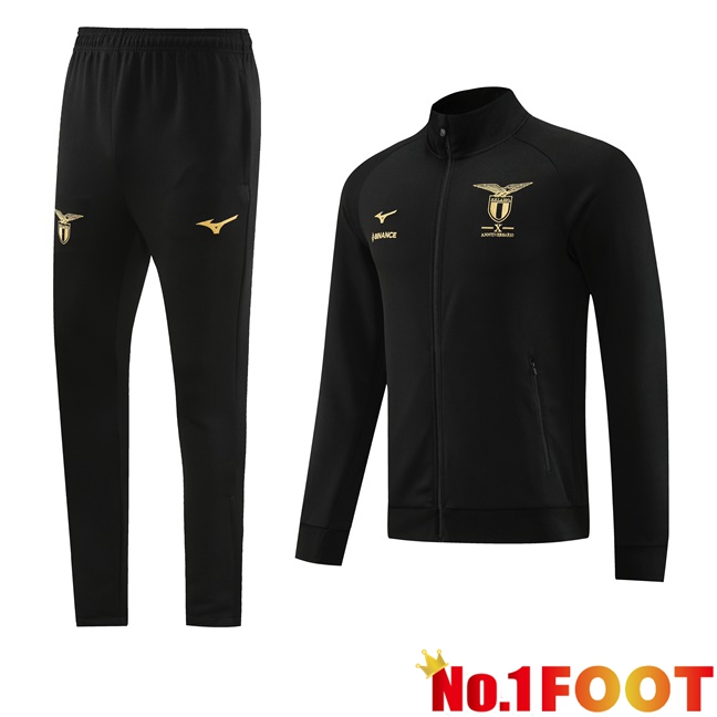 SS Lazio Training Tracksuit Suit - Jacket Black 2023/2024