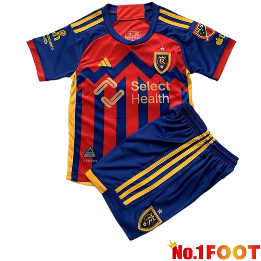 Real Salt Lake Kids Home Soccer Jersey 2024/2025