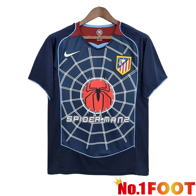 Atletico Madrid Retro Away Soccer Jersey 2004/2005