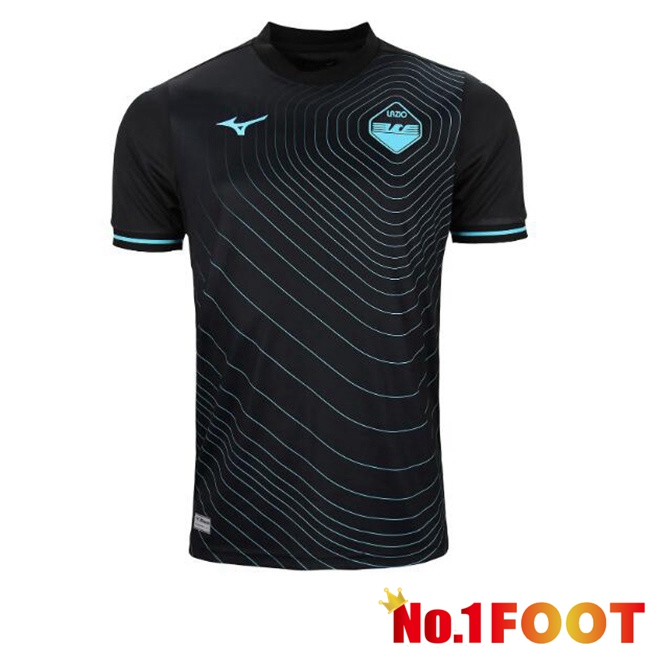 SS Lazio Third Soccer Jersey Black 2024/2025