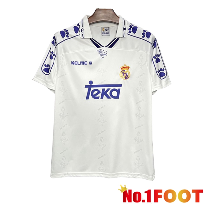 Real Madrid Retro Home Soccer Jersey 1994/1996