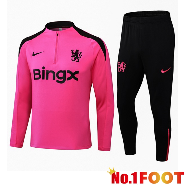 FC Chelsea kit Training Tracksuit Pink 2024/2025