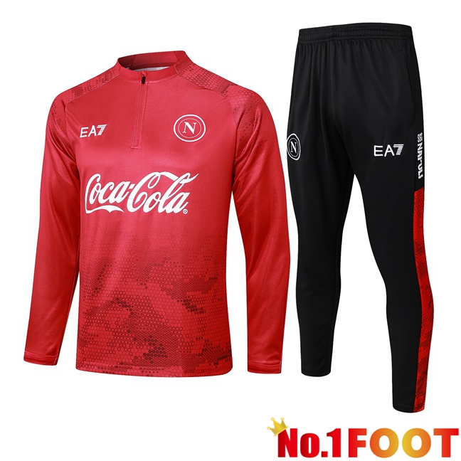 SSC Napoli kit Training Tracksuit Red 2024/2025