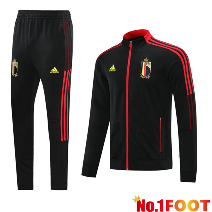 Belgium Training Tracksuit Black 2021/2022