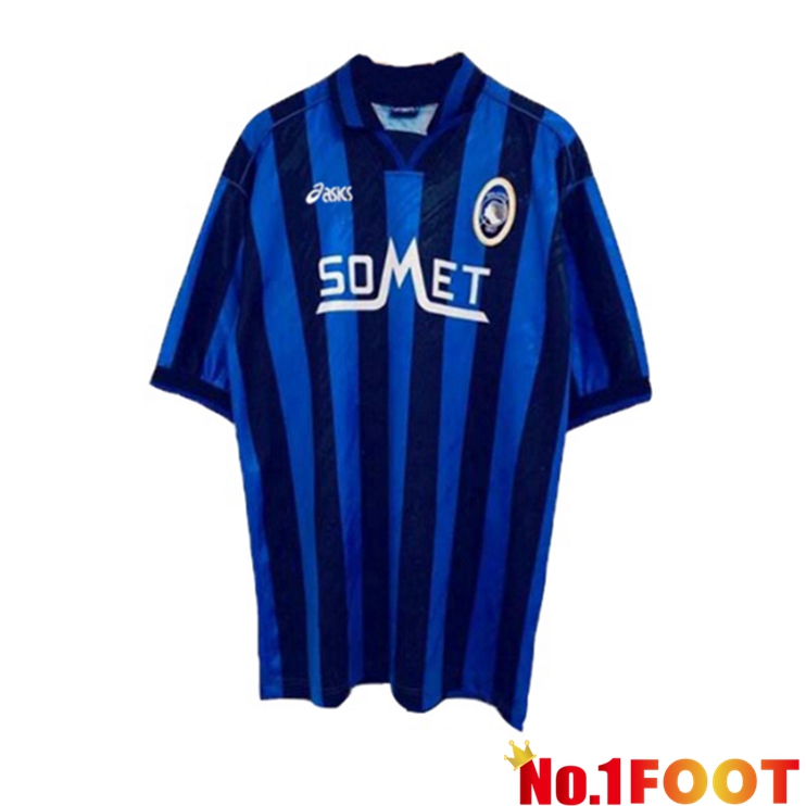 Atalanta BC Retro Home Jersey Blue Black 1996-1997